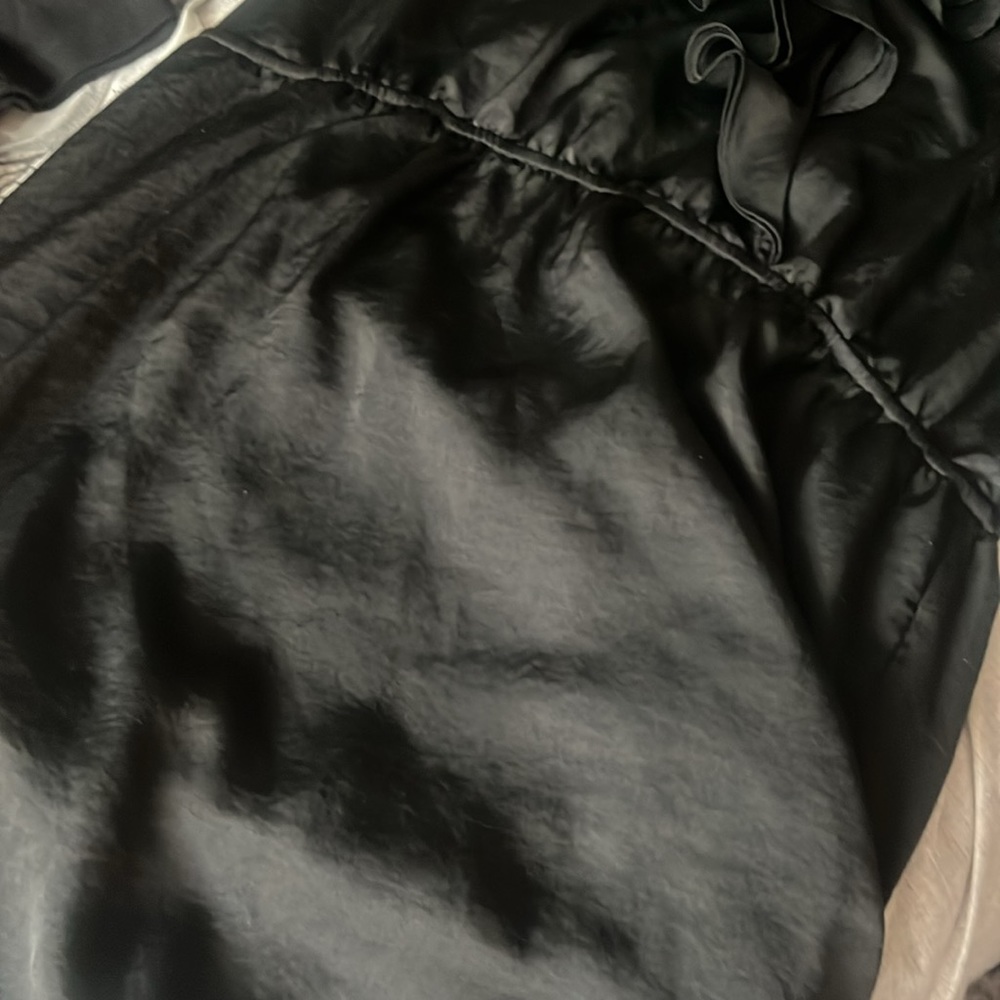 Old Navy Sleeveless Black Ruffle Dress with Pockets Size XL - Picture 7 of 8